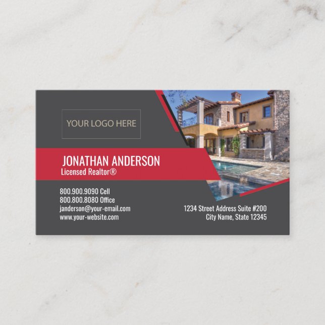 Carte de visite impressionnant de Keller Williams (Devant)