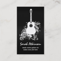 carte de visite impressionnant noir frais de