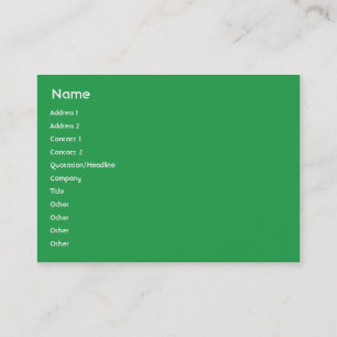 Carte De Visite Inde - Chubby