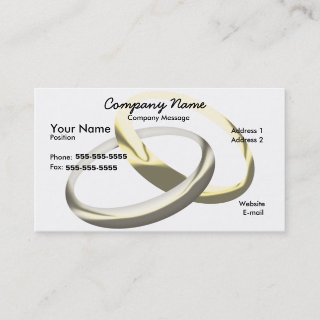 Carte De Visite Iner a fermé à clef (Devant)