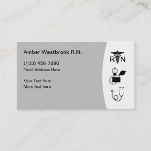 Carte De Visite Infirmière professionnelle Médicale