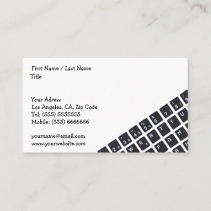 Carte de visite informatique