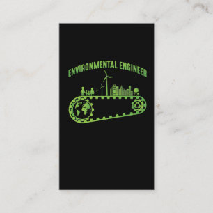 Carte De Visite Ingénieur De l'environnement Ingénieur Ingénierie