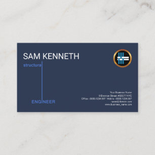 Carte De Visite Ingénieur des ponts et chaussées simple