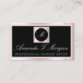 Carte De Visite Initiales Monogramme Planificateur d'événements ro