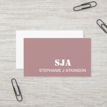 Initiales professionnelles minimalistes modernes r