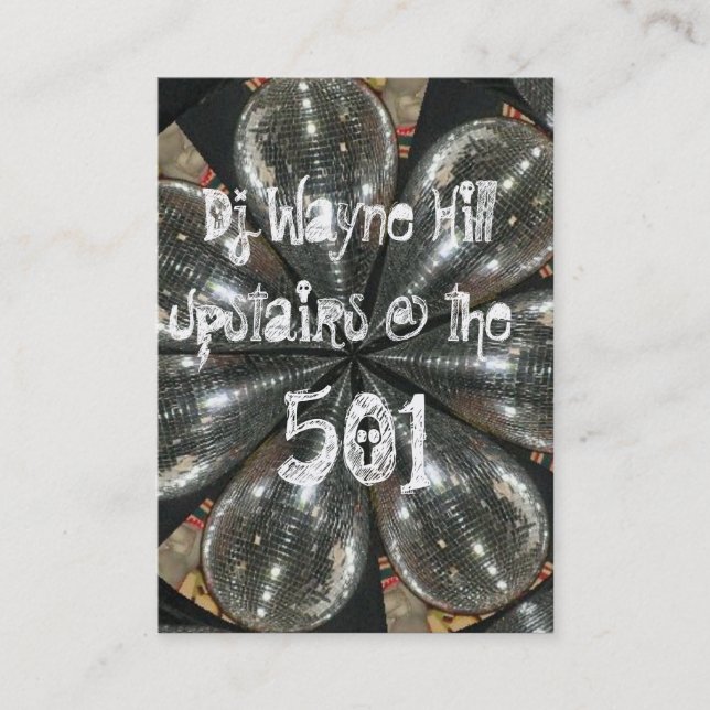 Carte De Visite Insecte de Waynes oct. - customisé (Devant)