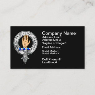Carte De Visite Insigne de la crête de Lamont
