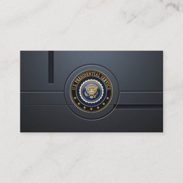 Carte De Visite Insigne de service présidentiel [PSB] Edition spéc (Devant)