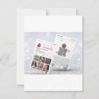 Carte de visite Instagram