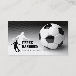 Carte De Visite Instructeur de football   Coach