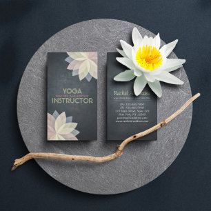 Carte De Visite Instructeur de méditation YOGA Studio Mandala colo