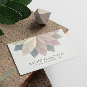 Carte De Visite Instructeur de méditation YOGA Studio Mandala colo