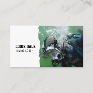 Carte De Visite Instructeur de plongée