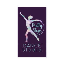 Instructeur Rainbow Holographic Purple Dance Studi