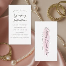 Instructions de lavage au pinceau rose aquarelle