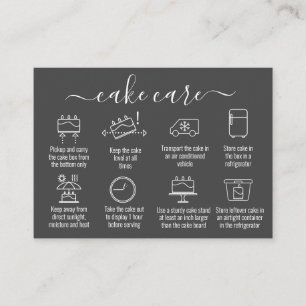 Carte De Visite Instructions simples minimalistes de soins de Merc