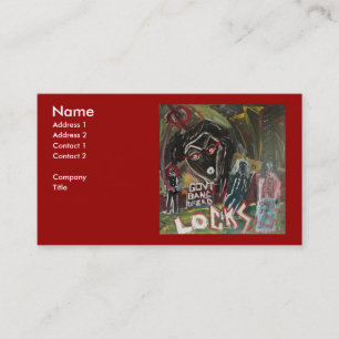 Carte De Visite Interdiction de la crainte II