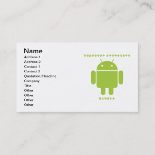 Carte De Visite Intérieur de programmateur de logiciel (lettres de