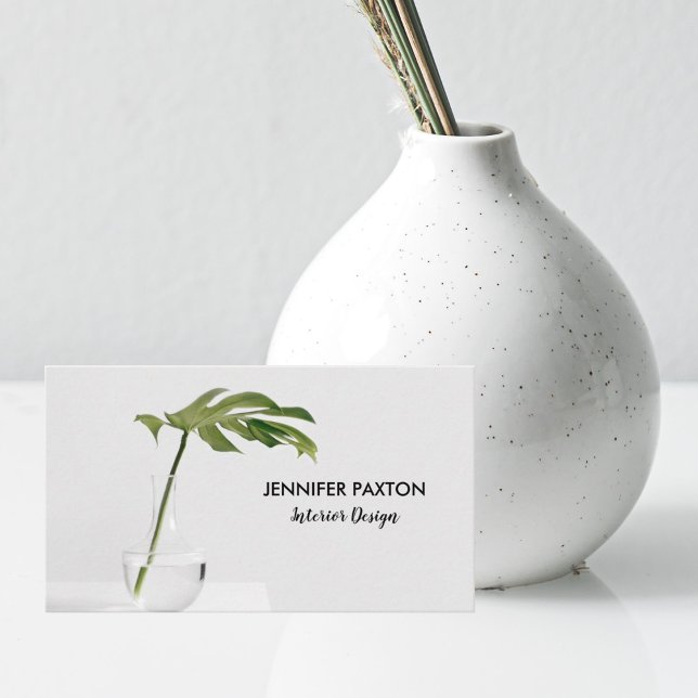 Carte De Visite Intérieur Designer Home Décorateur Chic Moderne (Créateur téléchargé)