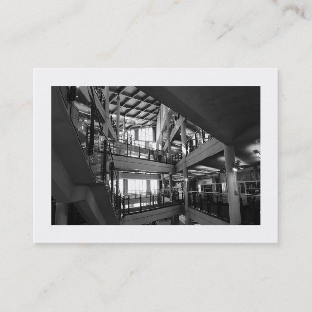 Carte De Visite Intérieur Moderne (Bordé) (Devant)