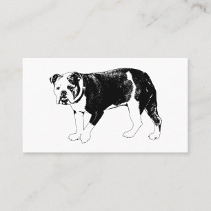 Carte De Visite Intro Distincte, Confiance de Bulldog