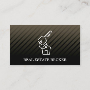Carte De Visite Investisseur immobilier   Clés de la maison