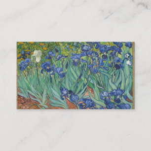 Carte De Visite Irises Vincent Van Gogh
