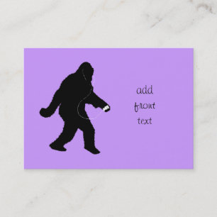 Carte De Visite iSquatch (Modifier la couleur Arrière - plan)
