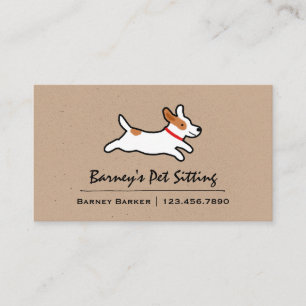 Carte De Visite Jack Russell Terrier Cartoon Chien   Animaux de pr