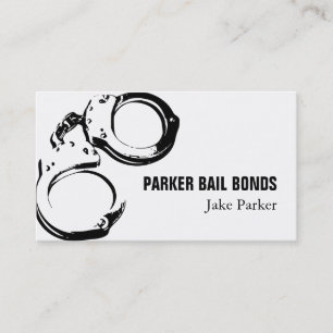 Carte De Visite Jail Bail Bonds Company