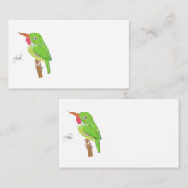 CARTE DE VISITE JAMAICAN TODY