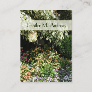 Carte De Visite jardin d'agrément