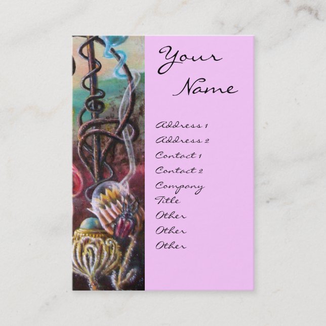 Carte De Visite JARDIN DE MELISSA .details (Devant)