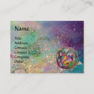 CARTE DE VISITE JARDIN DES OMBRES PERDUES - BOUTEILLES MAGIQUES