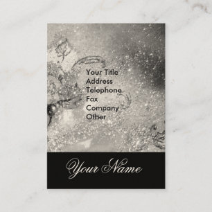 CARTE DE VISITE JARDIN DES OMBRES PERDUES - MONOGRAMME 2 DE LA