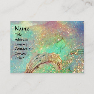 CARTE DE VISITE JARDIN DES OMBRES PERDUES MONOGRAMME À BÂTON