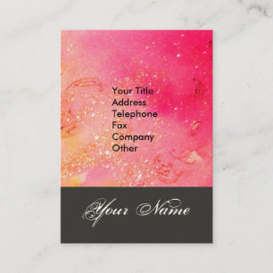 CARTE DE VISITE JARDIN DES OMBRES PERDUES STAR DUST MONOGRAM 1