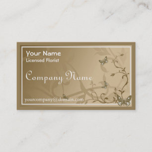 Carte De Visite Jardin secret