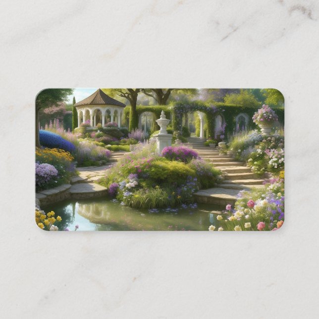 Carte De Visite Jardin Secret de Nos Esprits Marque-page (Devant)
