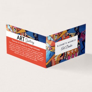 Carte De Visite Jazzy Graffiti Art, Revendeur d'art, détails