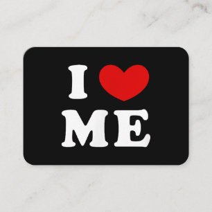 CARTE DE VISITE JE M'AIME