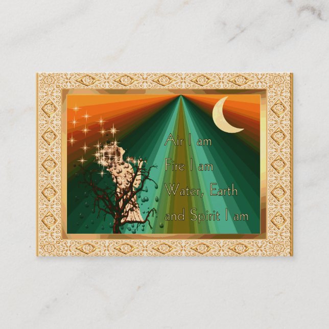 Carte De Visite Je suis (Devant)