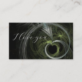 Carte De Visite Je t'aime