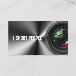 Carte De Visite Je tire des personnes - photographe