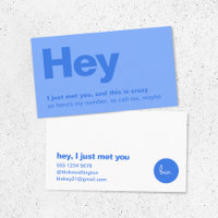 Je Viens De Vous Rencontrer. | Fun Blue Dating Cal