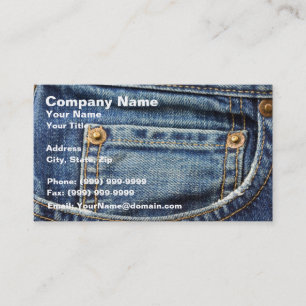 Carte De Visite Jeans