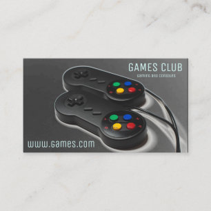 Carte De Visite Jeu en ligne entreprise informatique
