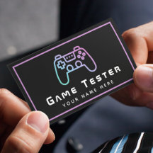 Jeu vidéo Tester développeur Gamer Moderne Pink Ne