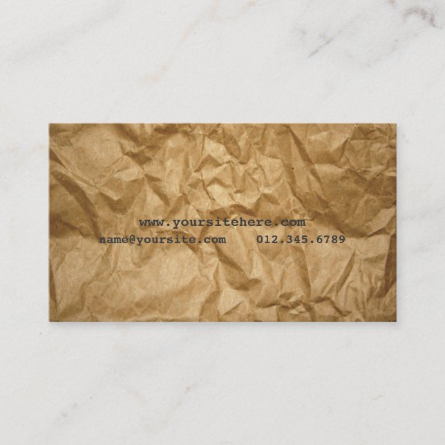 Carte De Visite Jim (Devant)